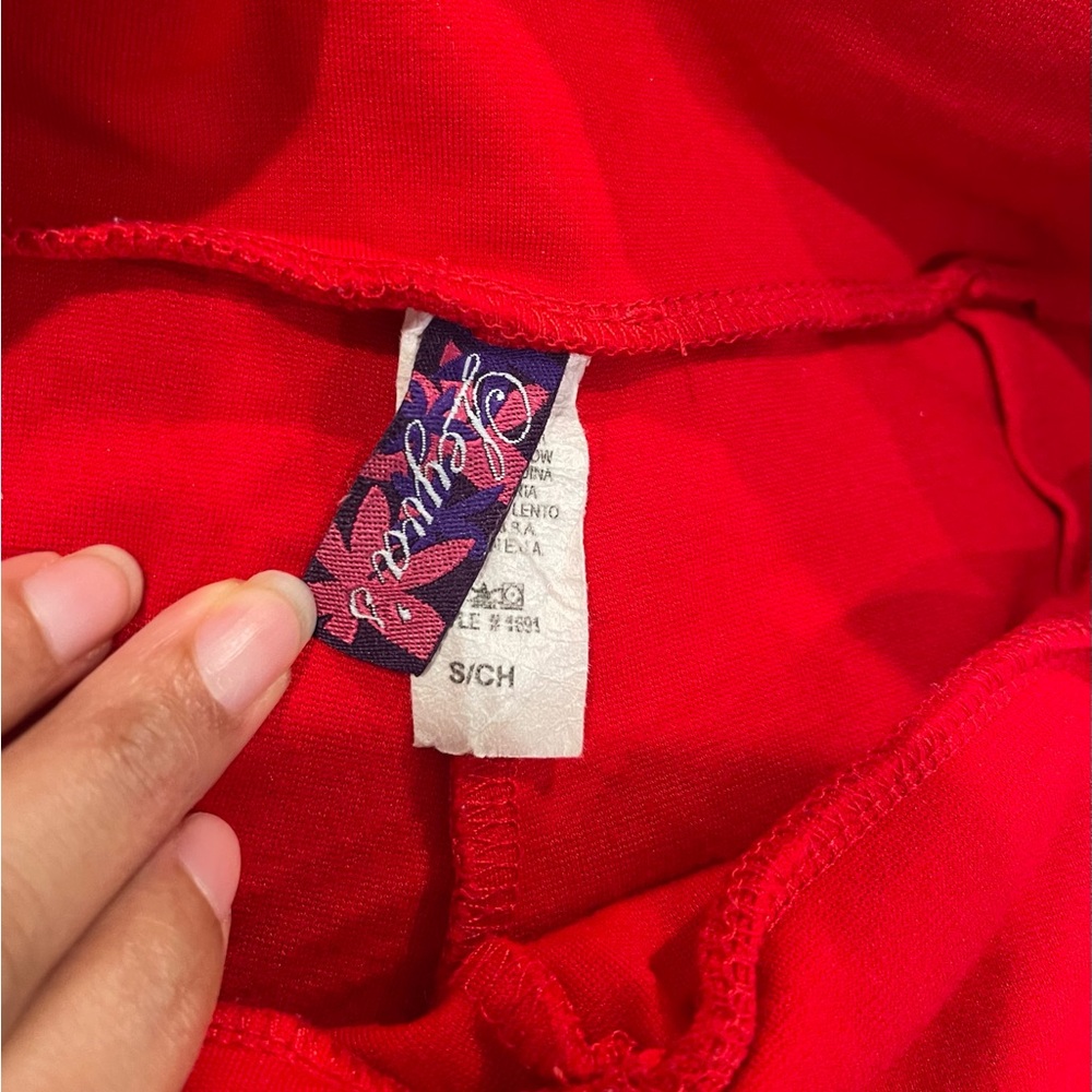 Bright Red Skort - Picture 4 of 5